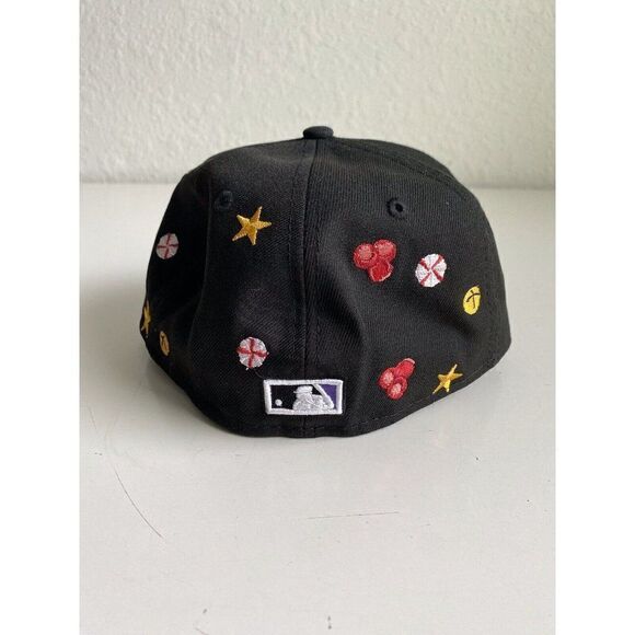 New Era Arizona Diamondbacks Hat Cooperstown Collection Black Sz 7 1/8 NEW - Picture 6 of 15